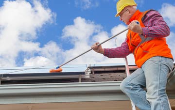 West Wellow soft wash roof cleaning